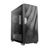 ANTEC DF700 FLUX Wave Mesh Front, High Airflow, Tempered Glass with 3x ARGB Fan Front, 1x Rear, 1x PSU Shell (Reverse Fan blade) ATX Gaming Case