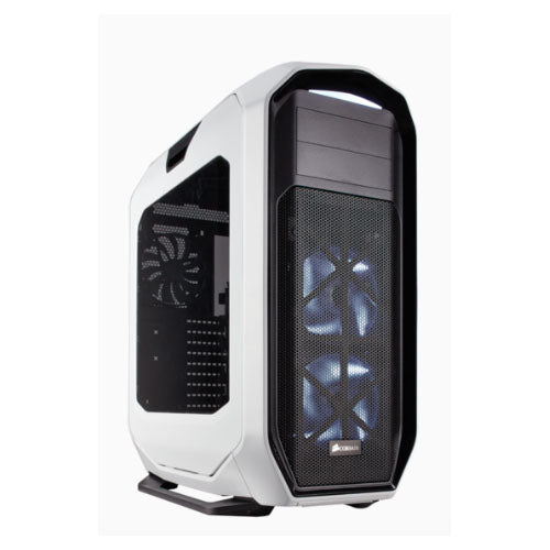 CORSAIR 780T White E-ATX, XL-ATX Full Tower Case. Supports Dual 360mm Radiator. Support up to 11 Hard Drives