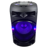 Bluetooth Speaker 300W RMS Audio DJ/Party Entertainment w/Remote -81cm