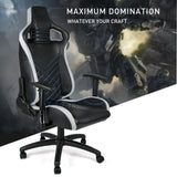 Overdrive Gaming Chair Office Computer Racing PU Leather Executive Race Black