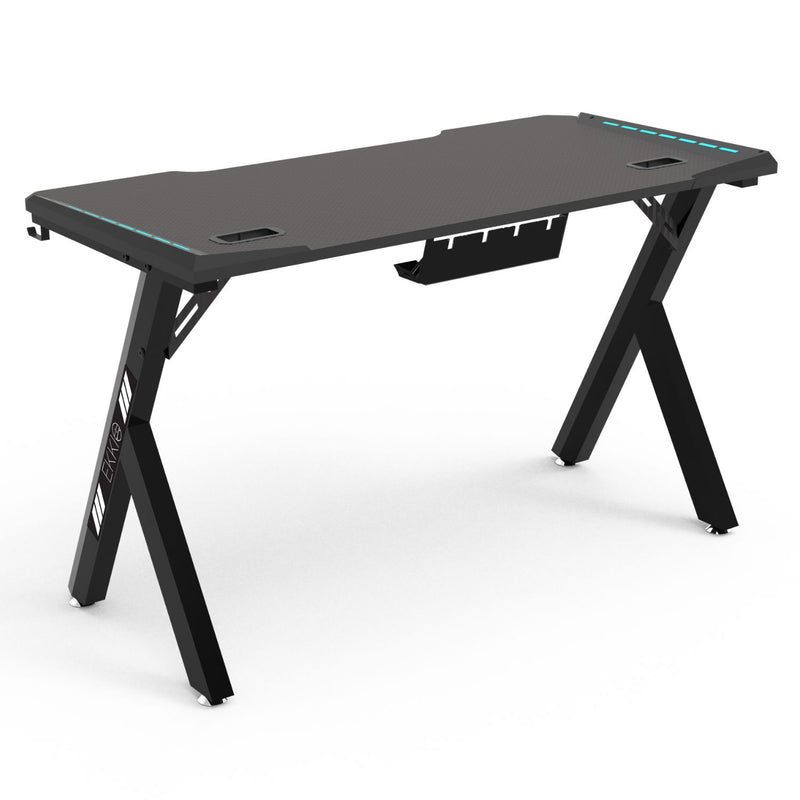 EKKIO RGB Gaming Desk Y Shape Black 100cm EK-GD-100-AL