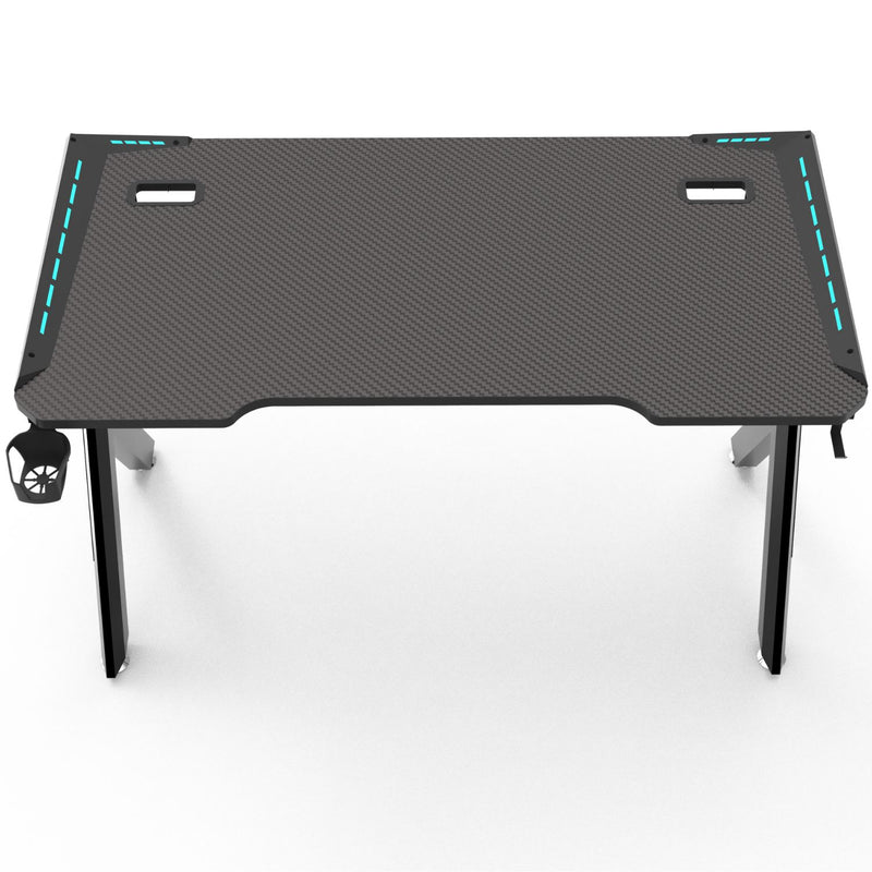 EKKIO RGB Gaming Desk Y Shape Black 120cm EK-GD-101-AL