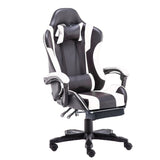 Gaming Chair Office Computer Seating Racing PU Executive Racer Recliner Large Blue